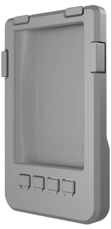 wekind case for Xteink X3 | Type-C port, Comfort Grip, LED Light & Page-Turn Button
